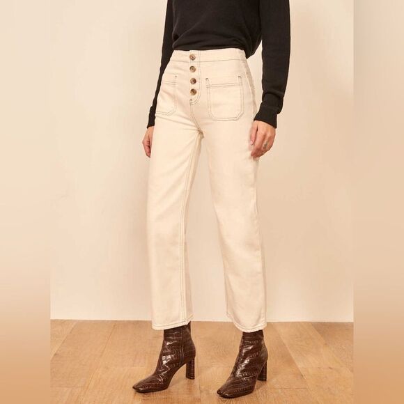 Reformation Eloise High Rise Wide Leg Jeans - Picture 5 of 15